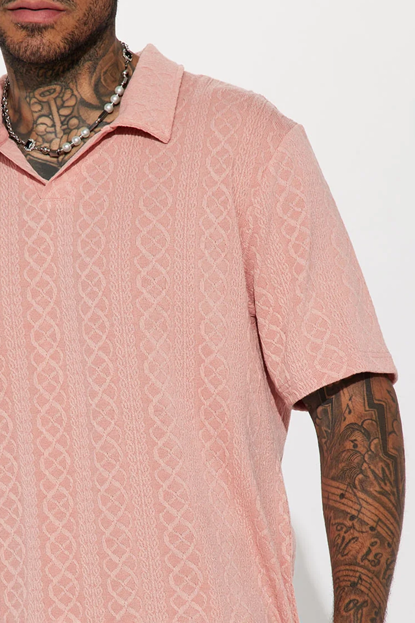 Zig Zag Road Short Sleeve Polo