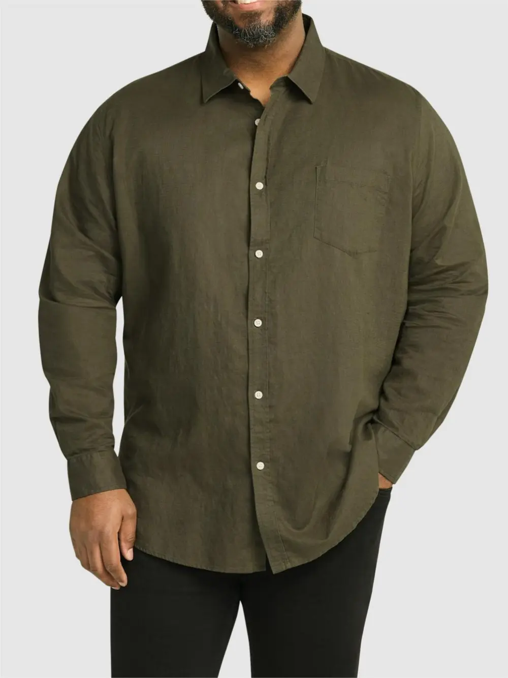 SEASHELL ANDERS LINEN SHIRT