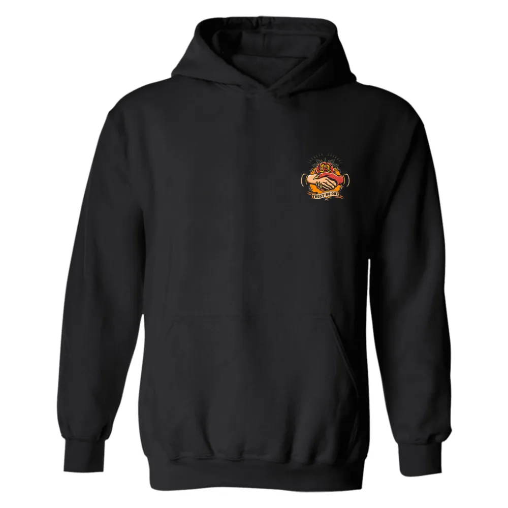 Trust No One Printed Men's Hoodie