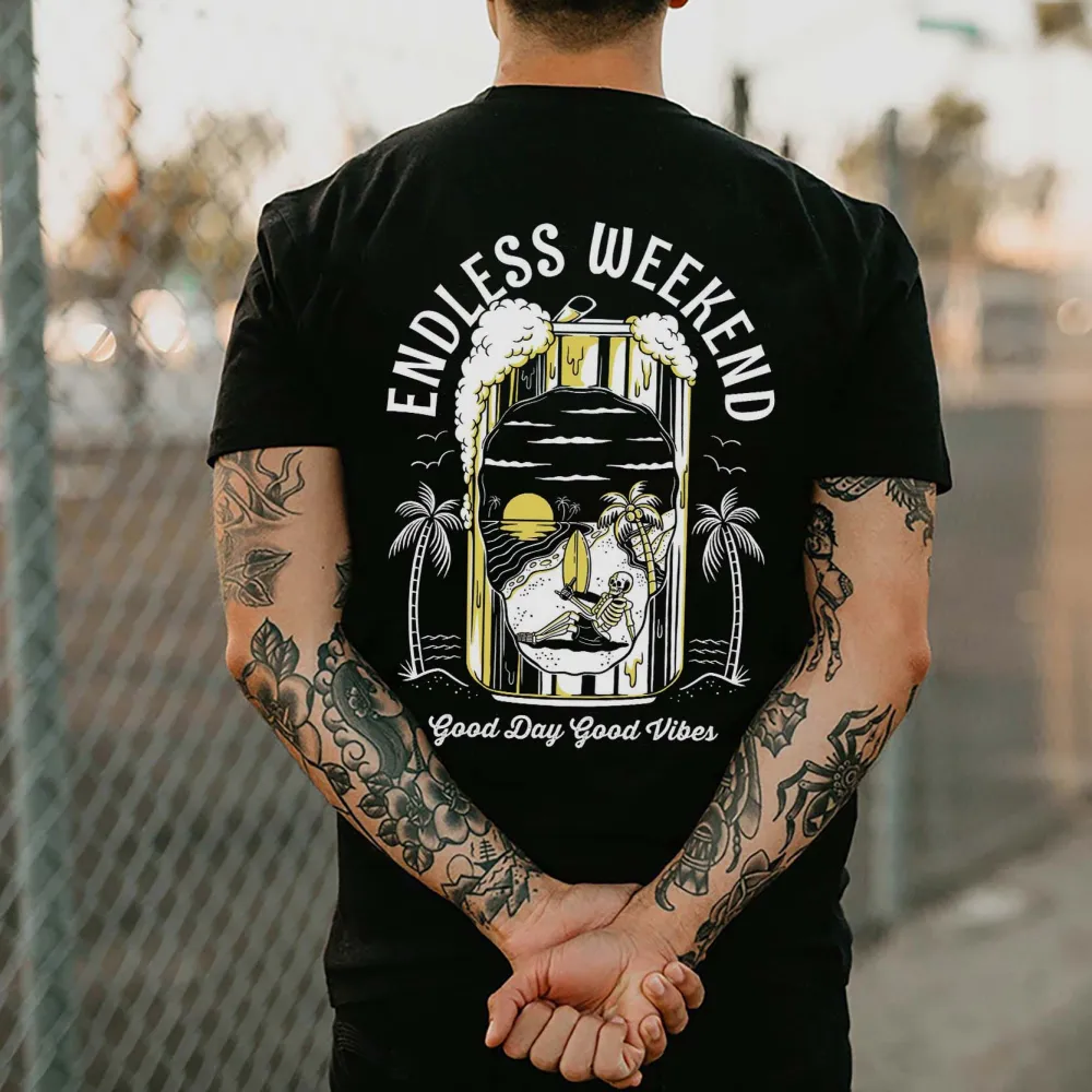 Endless Weekend Printed Men's T-shirt