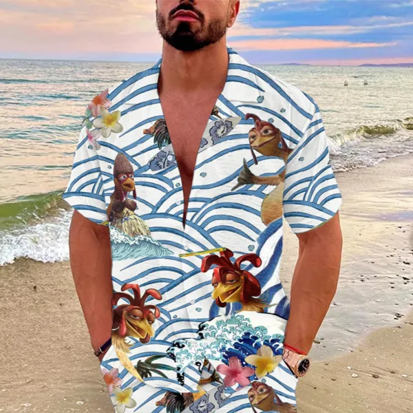 Chicken Joe  Shirt&Short Two-piece set