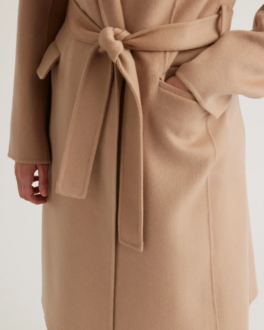 Daily Double-Faced Wrap Coat