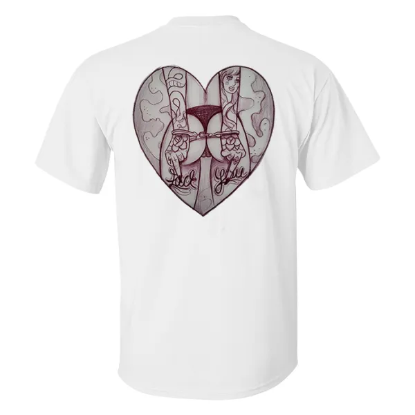 Handcuff You Printed Men's T-shirt