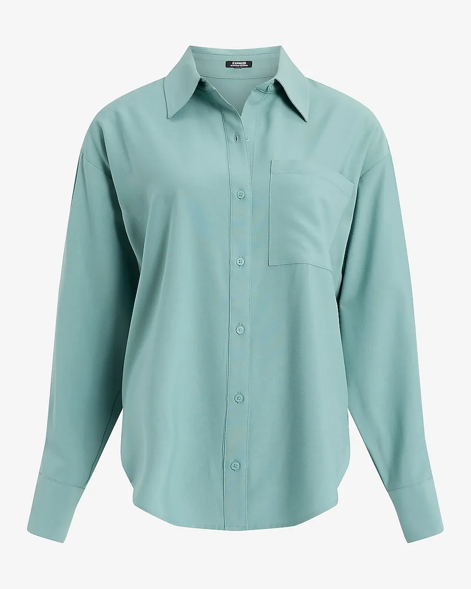 Chest Pocket Boyfriend Portofino Shirt