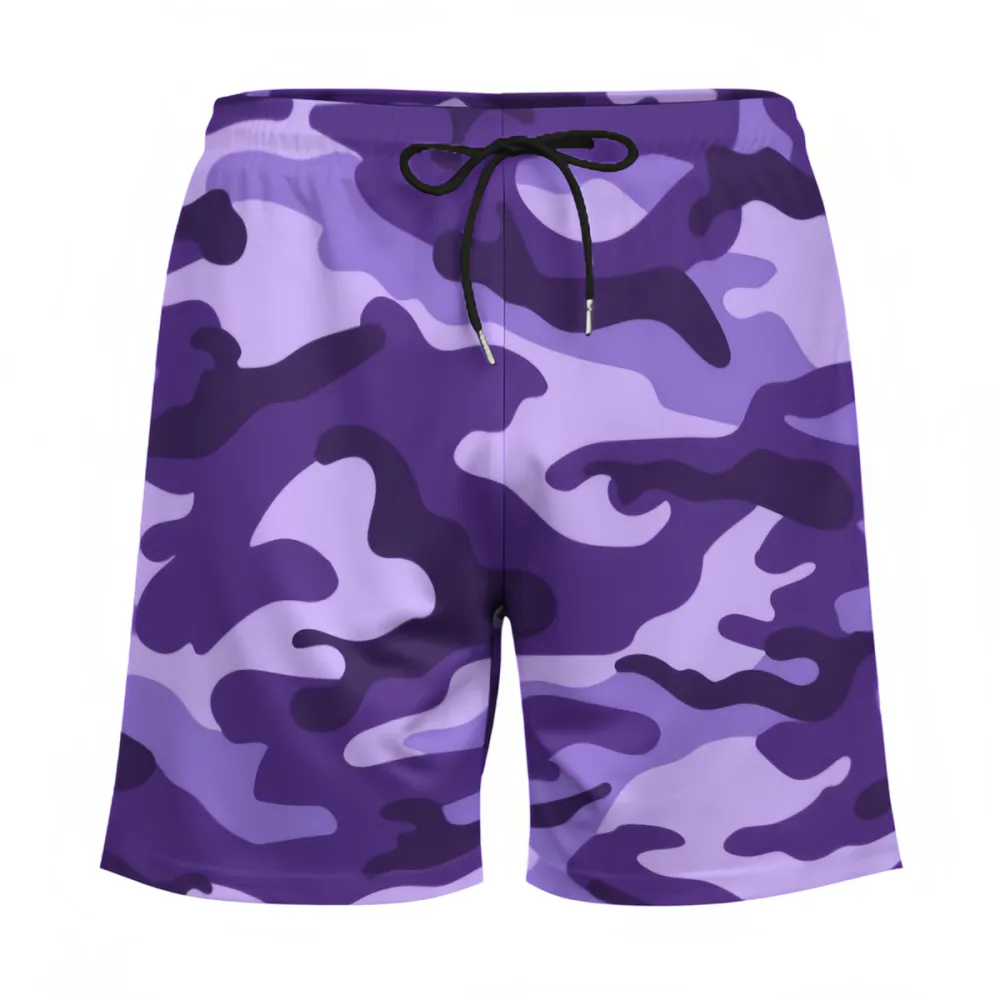Various Colors Camouflage Sports Beach Shorts