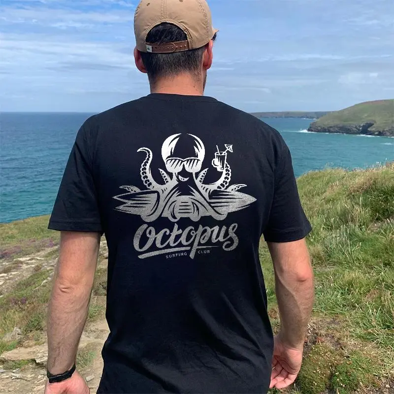 Octopus Printed Men's T-shirt