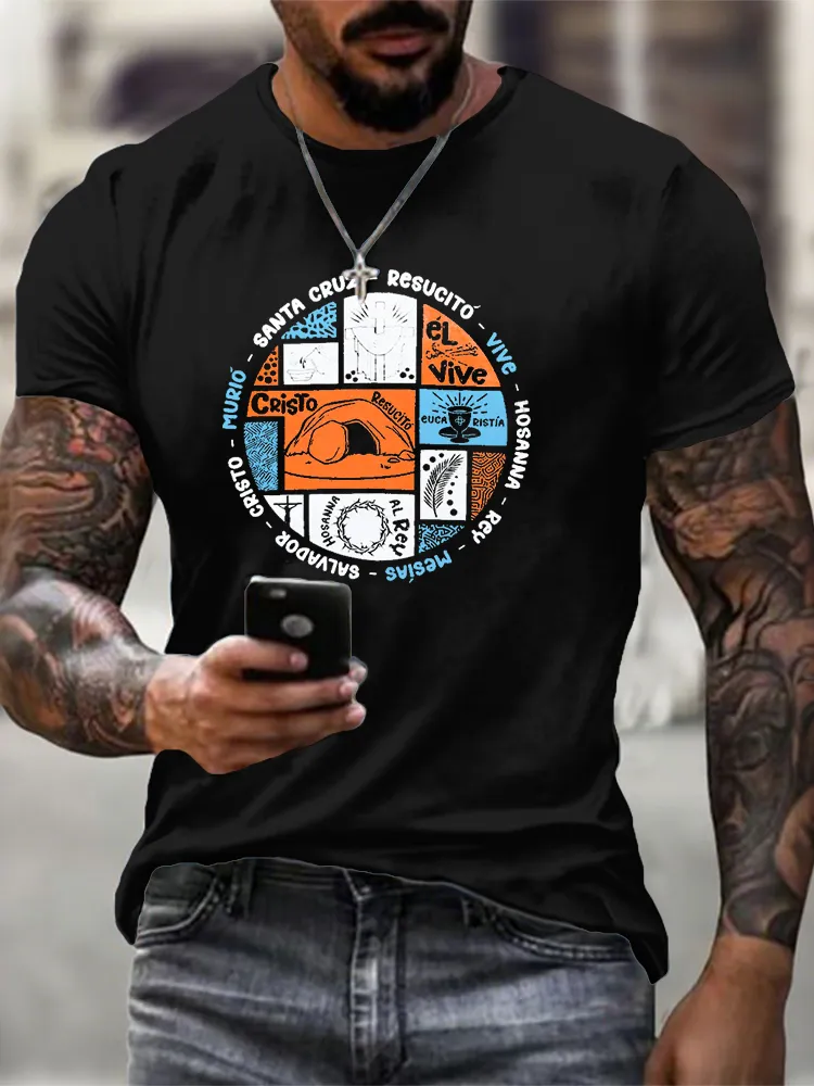 Men'S T-Shirt Santa Cruz Resucito Apostolic Gifts T-Shirt