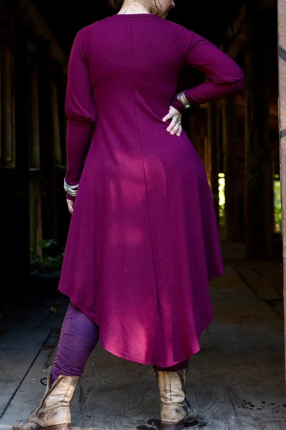 Peony Dress - Medium Violet