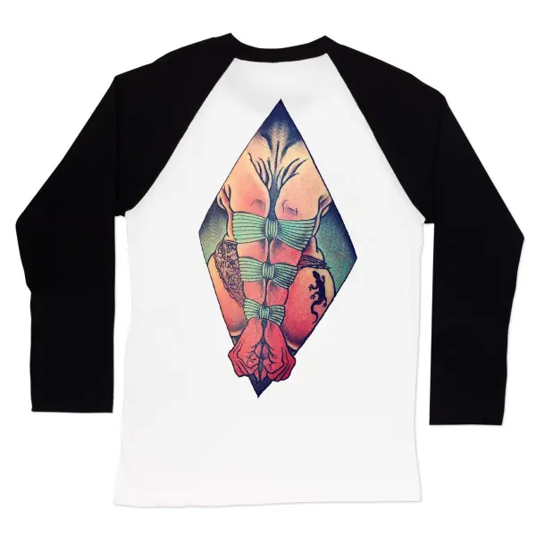 BDSM Fetish Printed Long Sleeve T-shirt