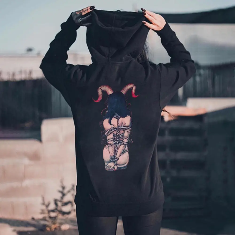 Bondage Games Printed Women's Hoodie
