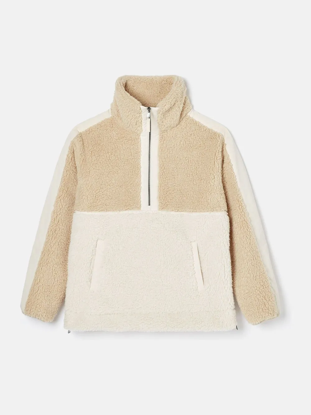 Tilly Neutral Quarter Zip Fleece