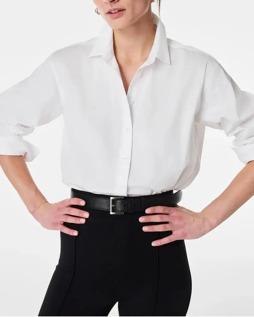 Poplin Oversized Button Down