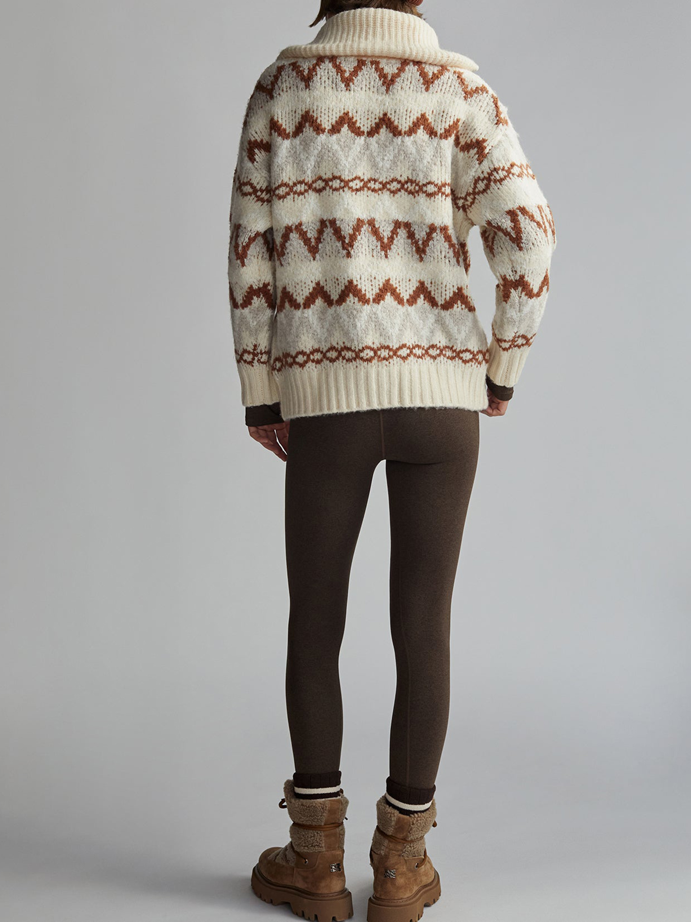 Brooke Fairisle Knit Jacket