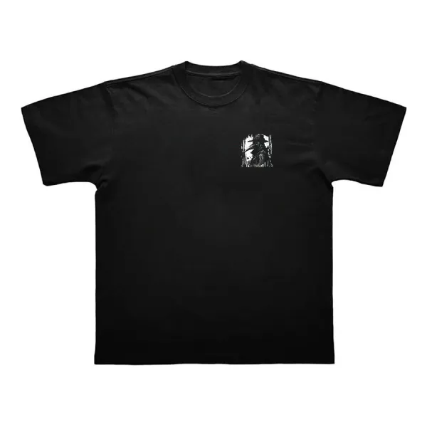 The Same Ones Who Sell The Panic Sell The Cure Printed Men's T-shirt