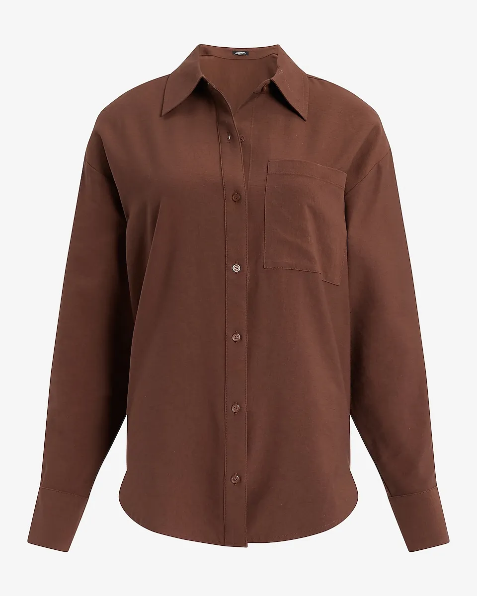 Chest Pocket Boyfriend Portofino Shirt