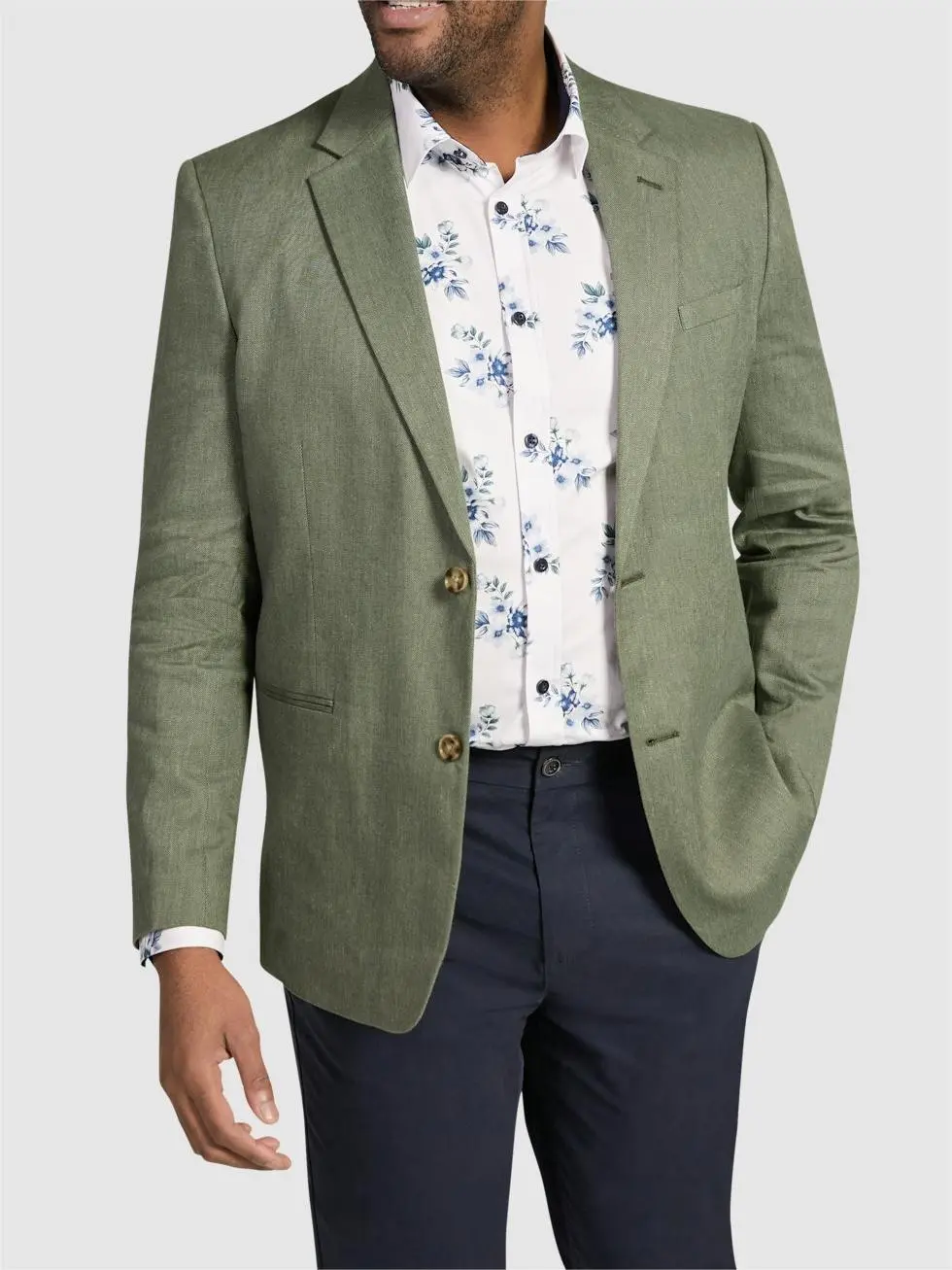 FERN JACOB LINEN BLEND BLAZER