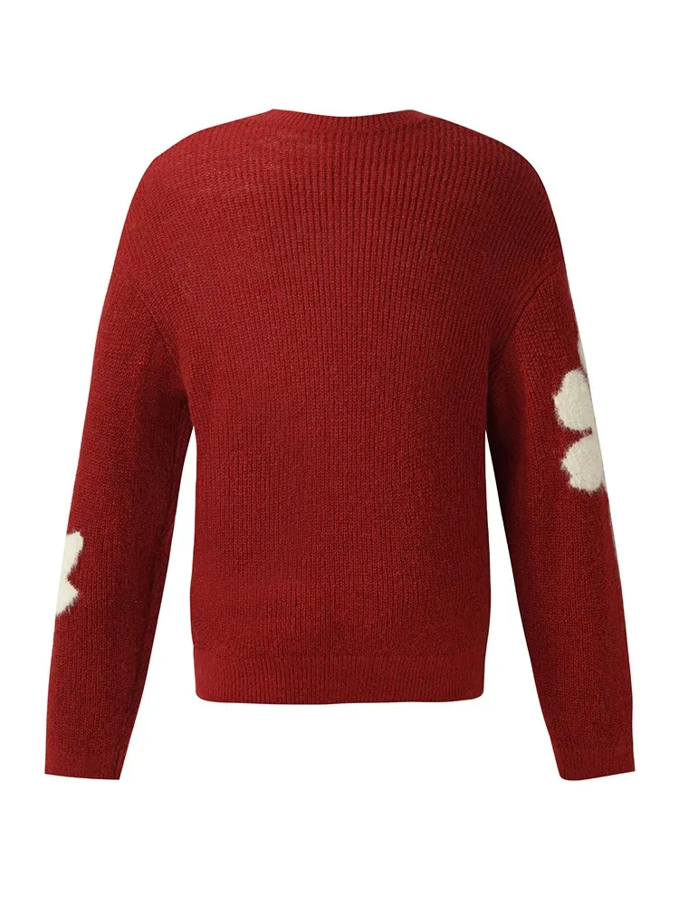 Mohair Wool Blend Women Sweater