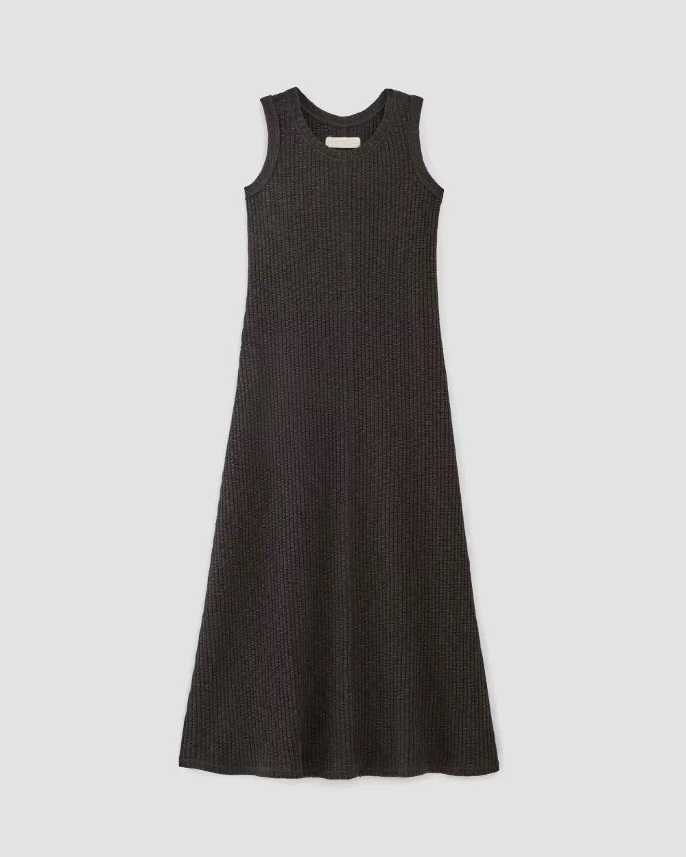 The Rib-Knit A-Line Tank Dress