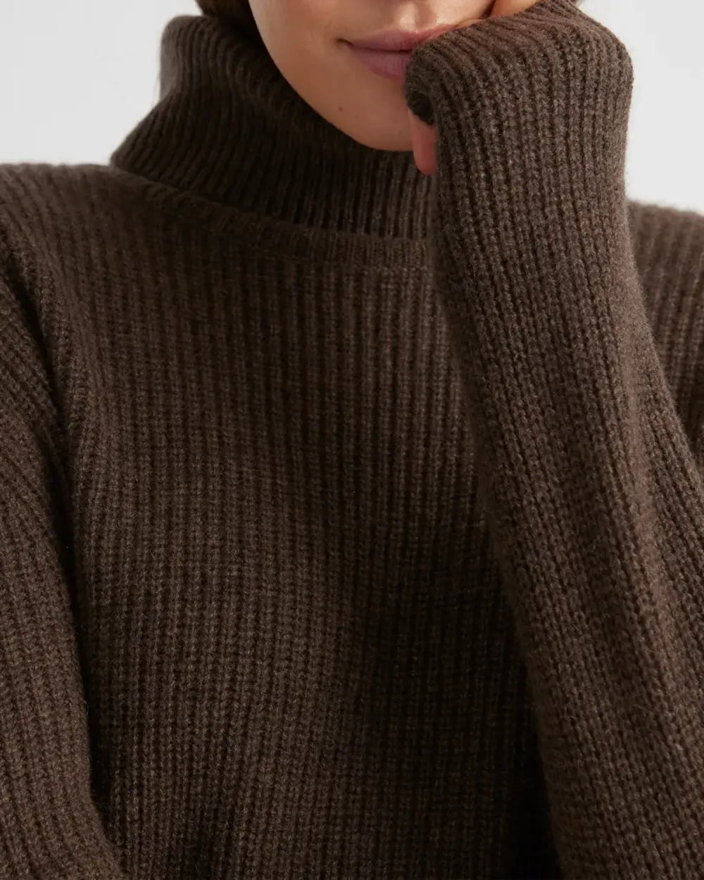 Coastal Style Fisherman Turtleneck Sweater