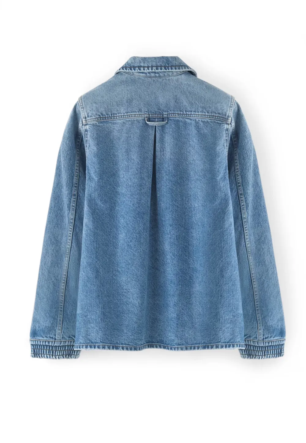 Denim jacket
Recycled cotton