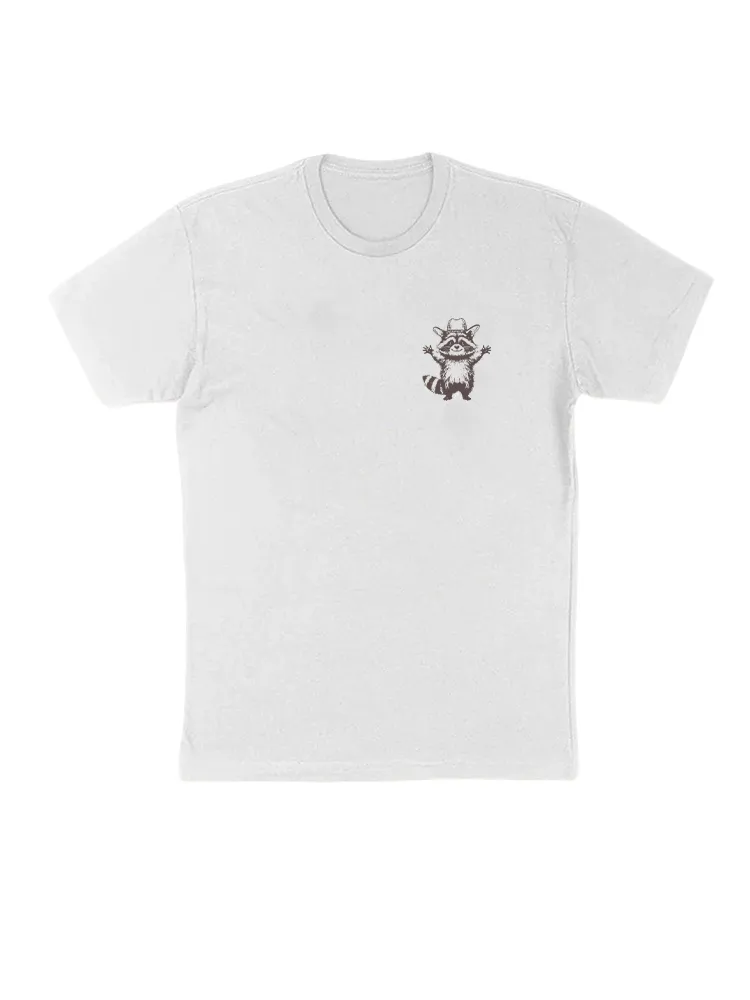 Raising Hands Squirrel Print T-shirt
