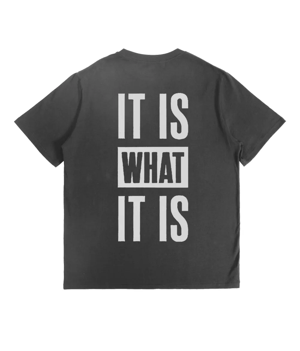 IT IS WHAT IT IS Printed Men's T-Shirt