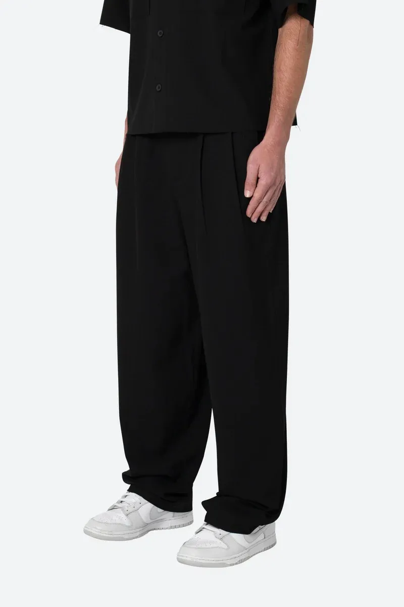 BAGGY TROUSER BLACK PANTS