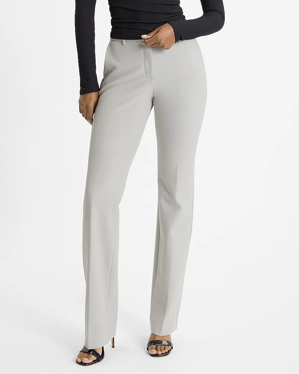 Editor Mid Rise Bootcut Pant - Sterling Silver