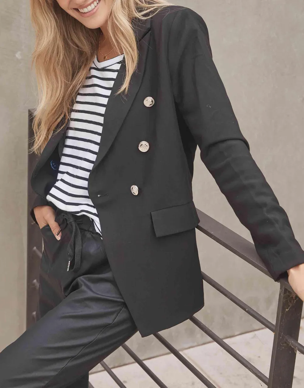 Lauren Blazer - Black