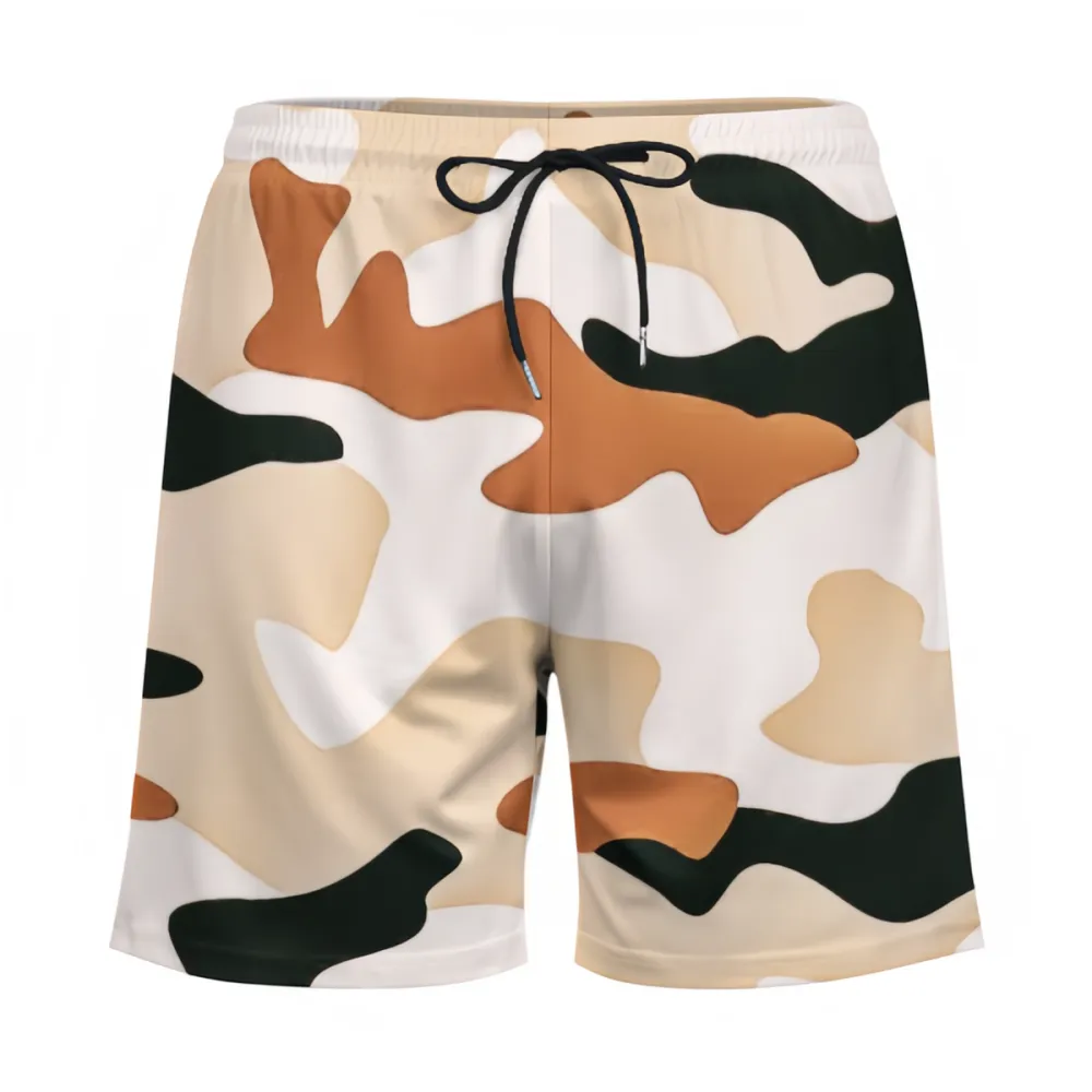Various Colors Camouflage Sports Beach Shorts