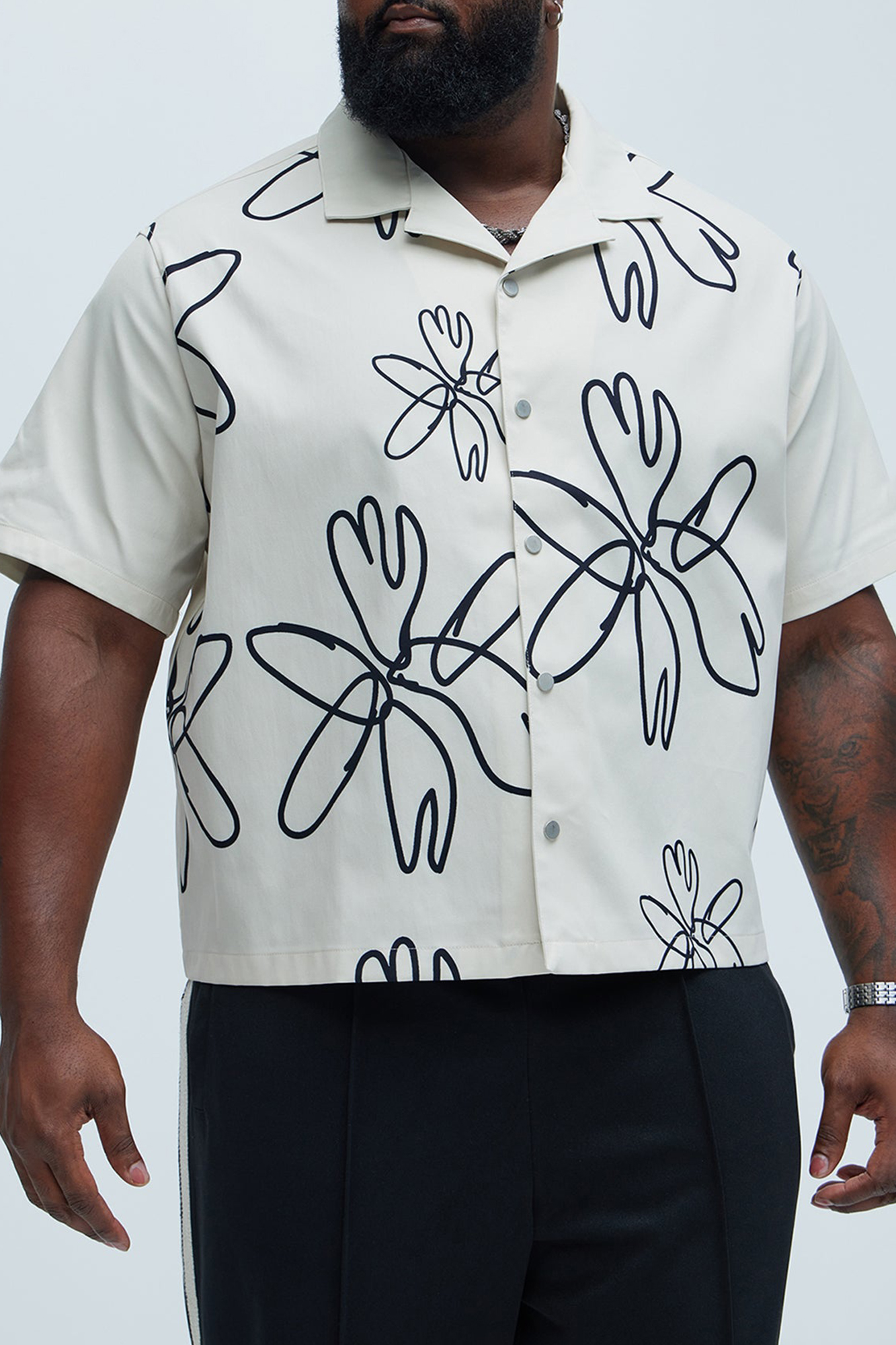 Carver Graffiti Shirt - Off White