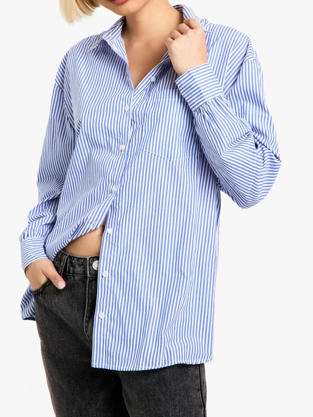 STRIPED COTTON SHIRT