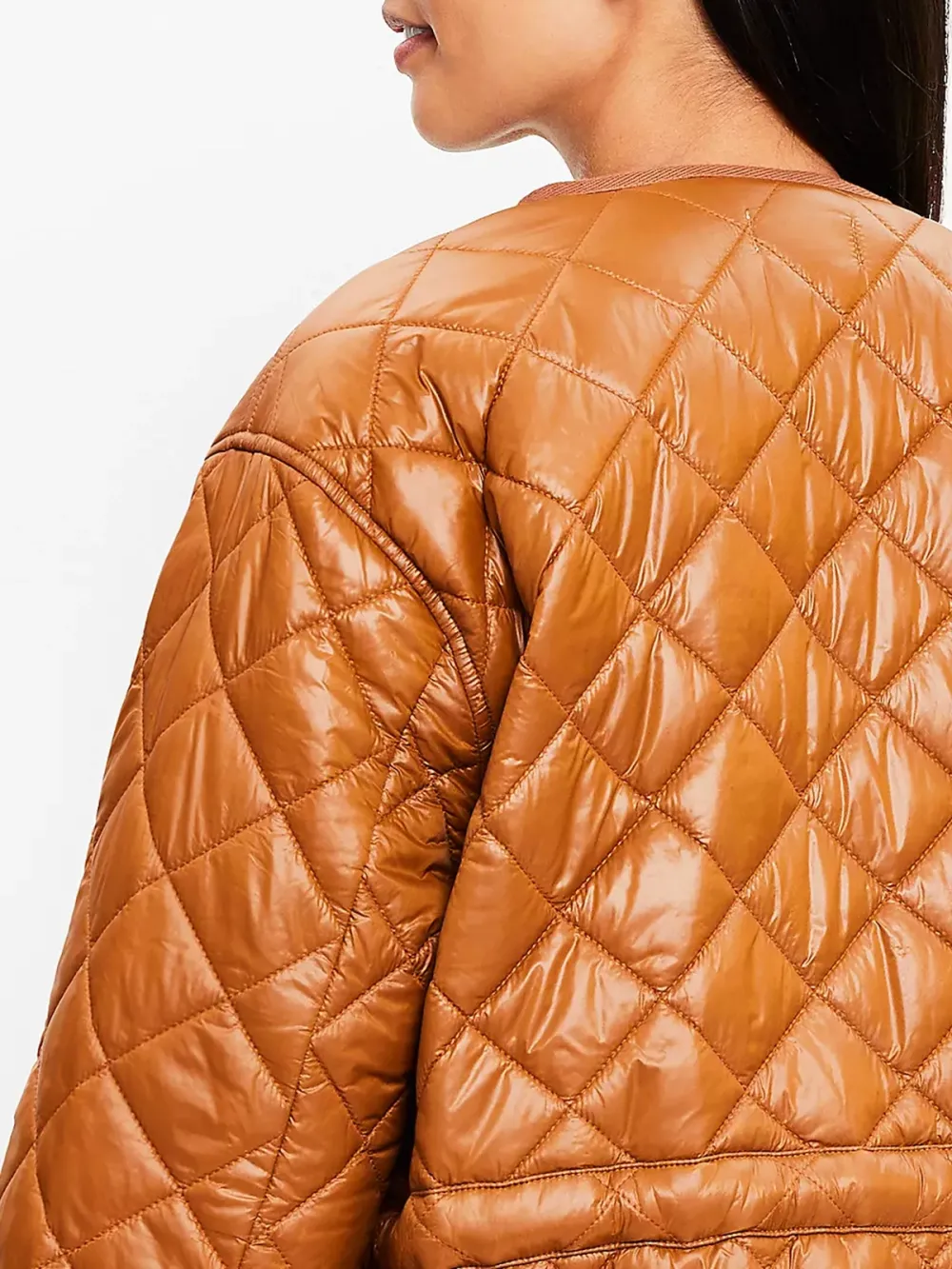 Shimmer Quilted Puffer Jacket