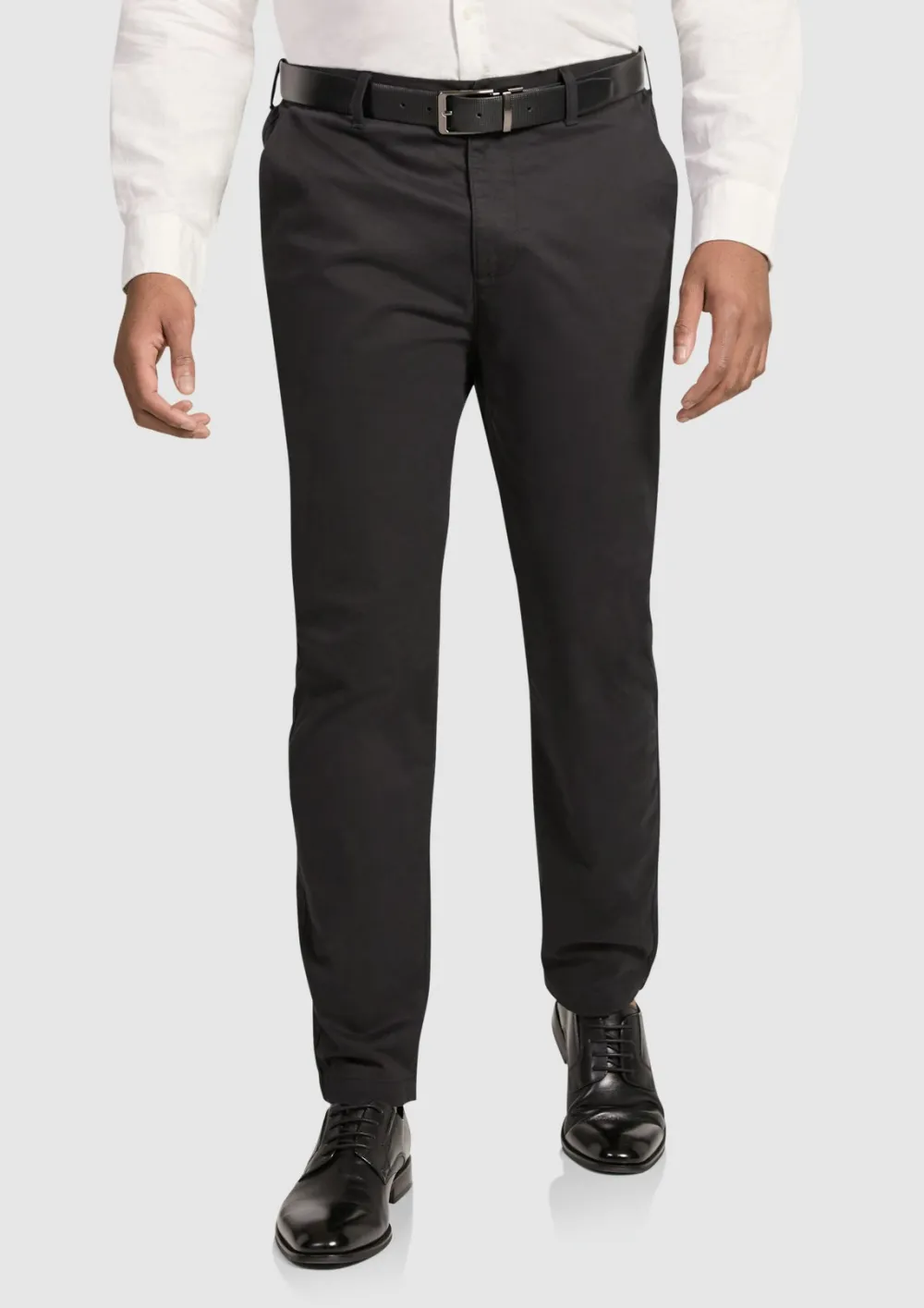 BLACK CHESTER RELAXED TAPERED CHINO