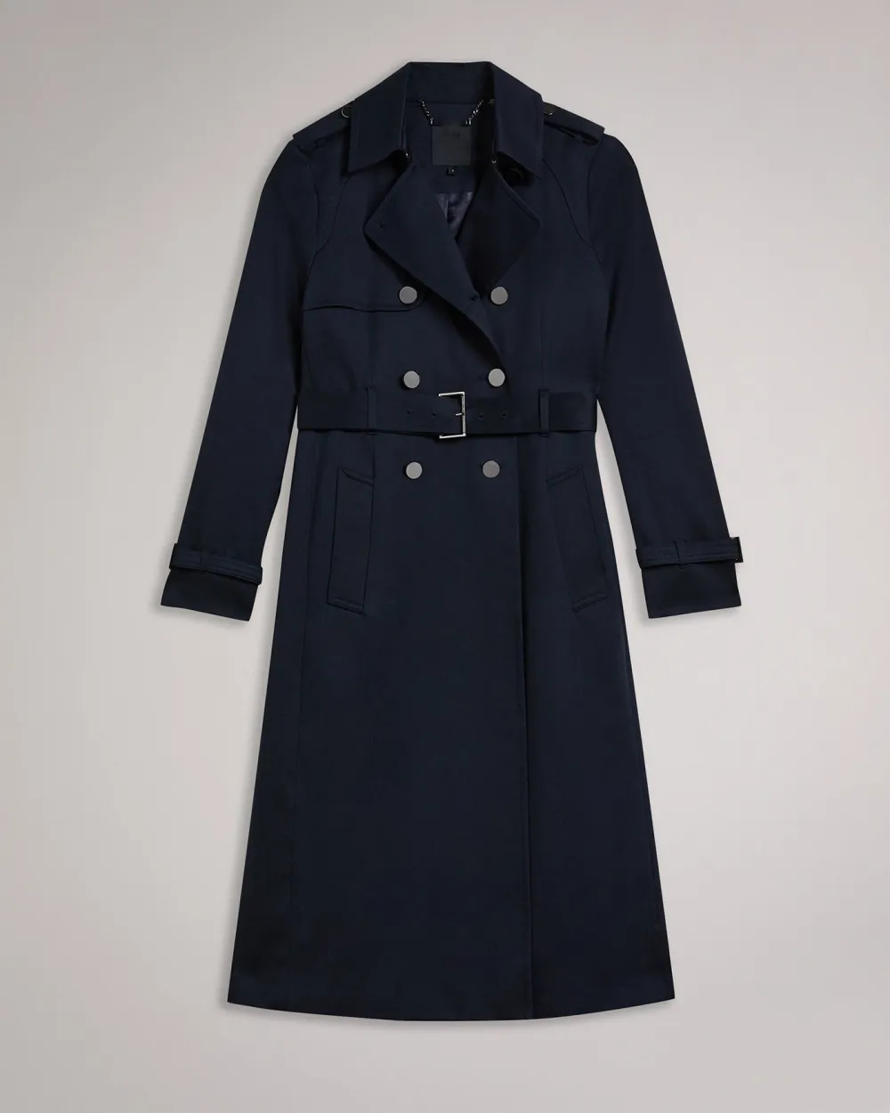 Robbii Showerproof Trench Coat Navy