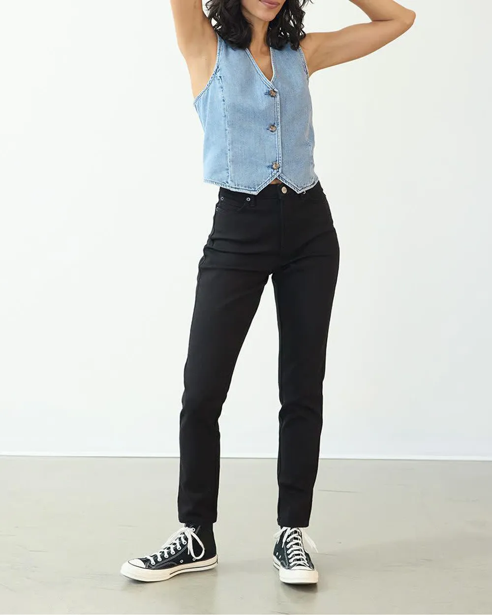 Slim-Leg High-Rise Jean - The Vintage