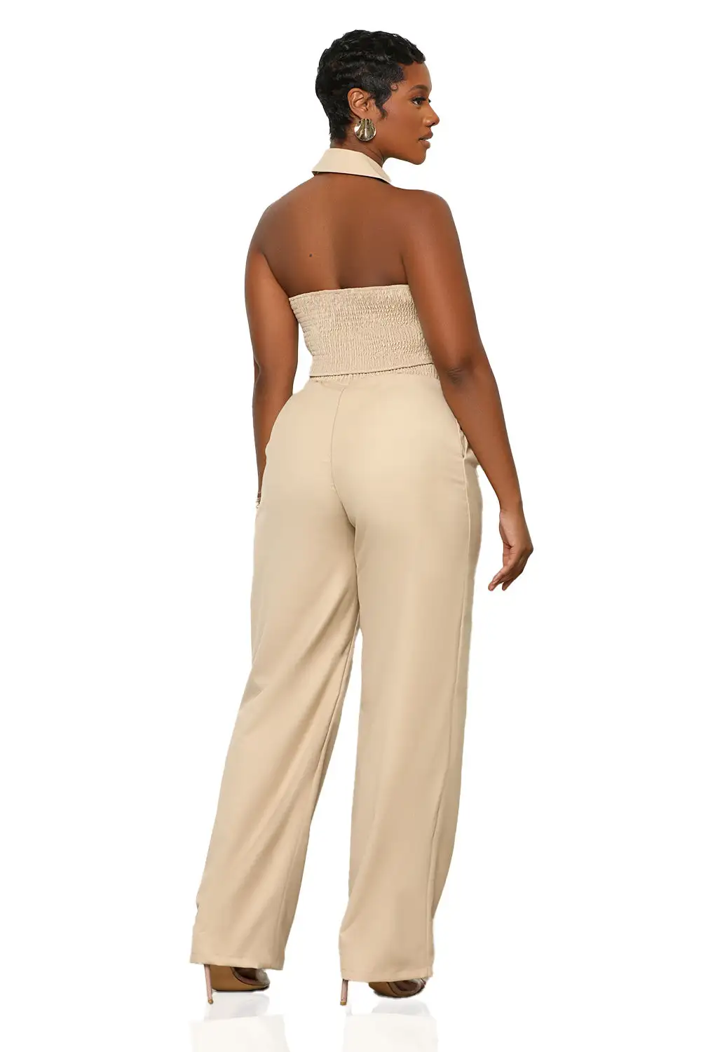 She’s The Boss Pants Set (Tan)