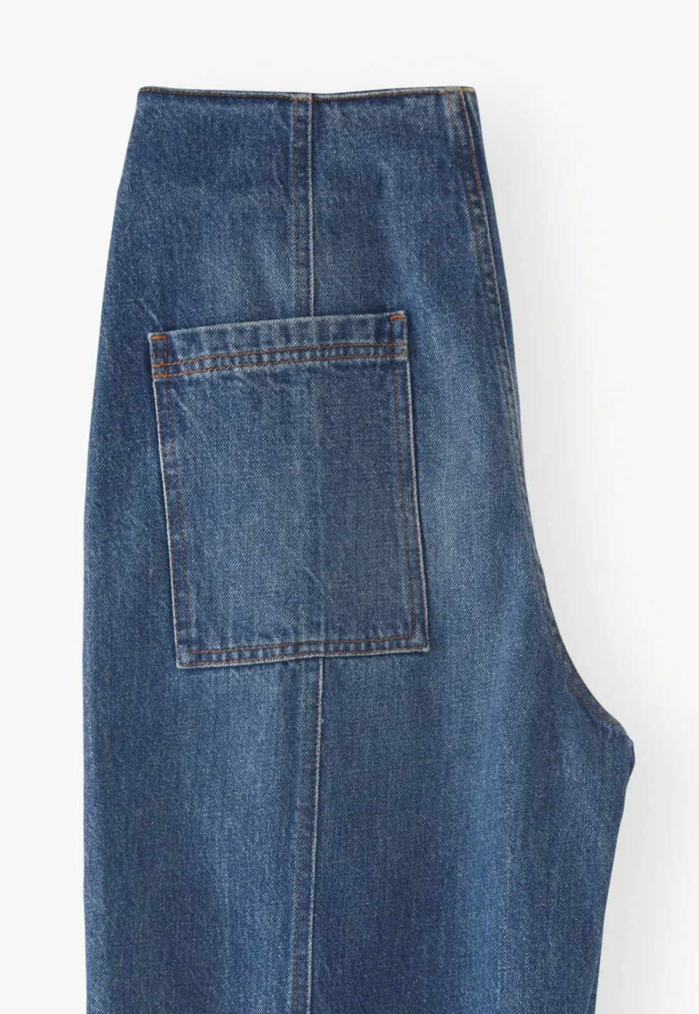 Seam-detail jeans
Denim