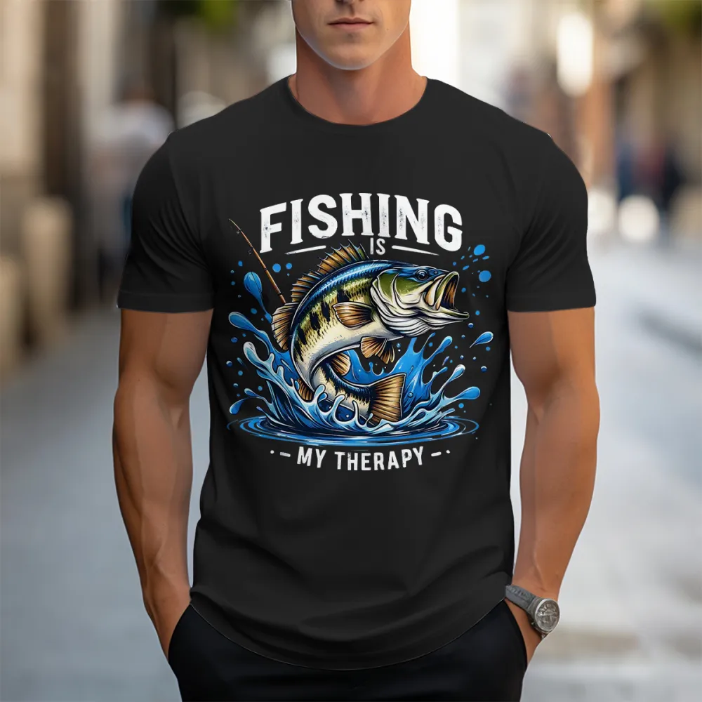 Fishing Cheaper Than Therapy T-Shirt