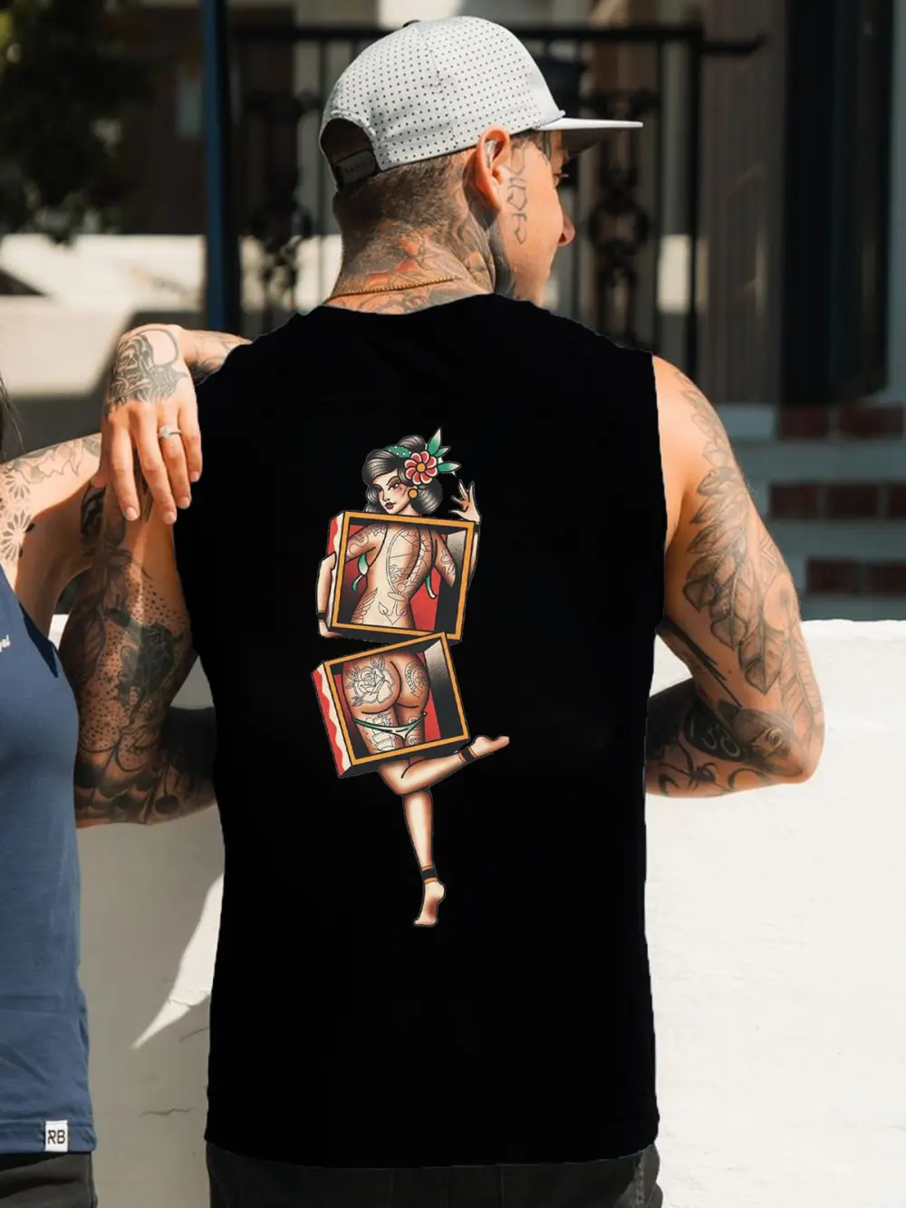 The Magic Dancing Lady Printed Men's Tank