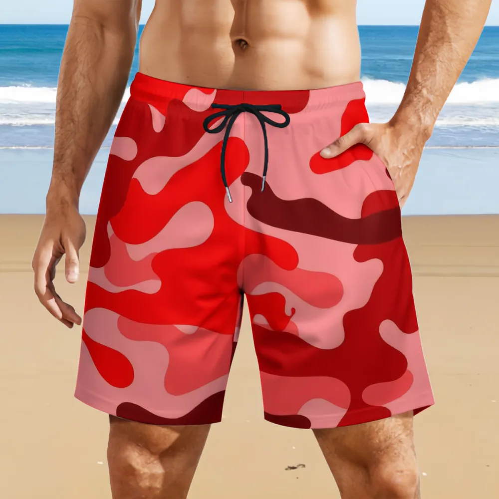 Various Colors Camouflage Sports Beach Shorts