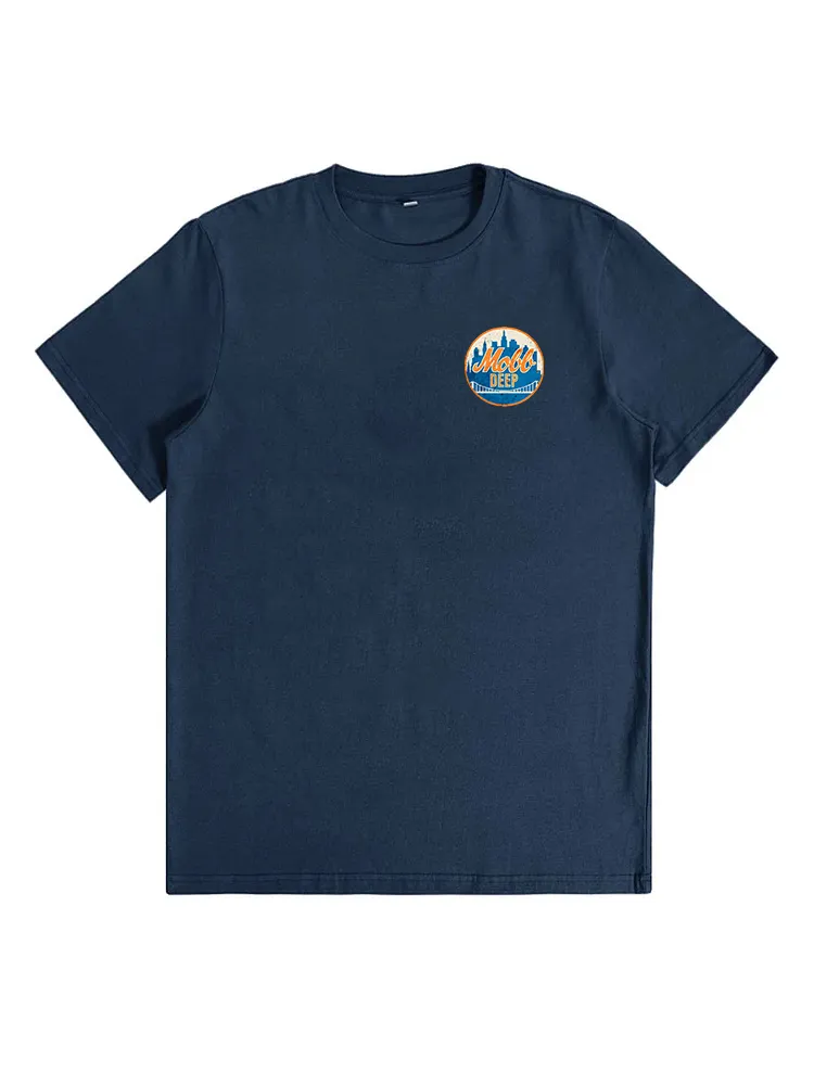 New York Knicks Mobb Deep Queens Logo T-Shirt