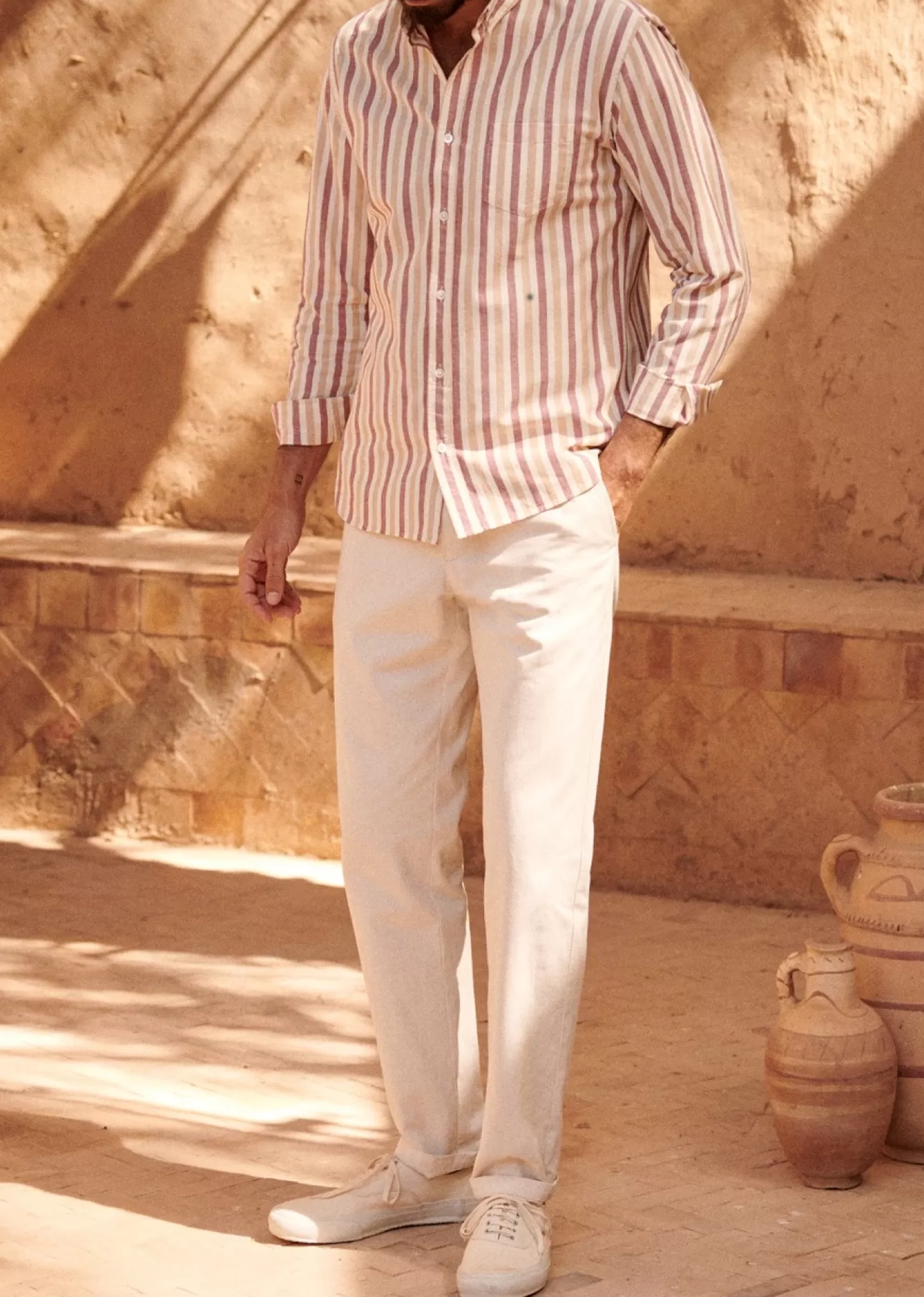 Cotton Linen Trousers