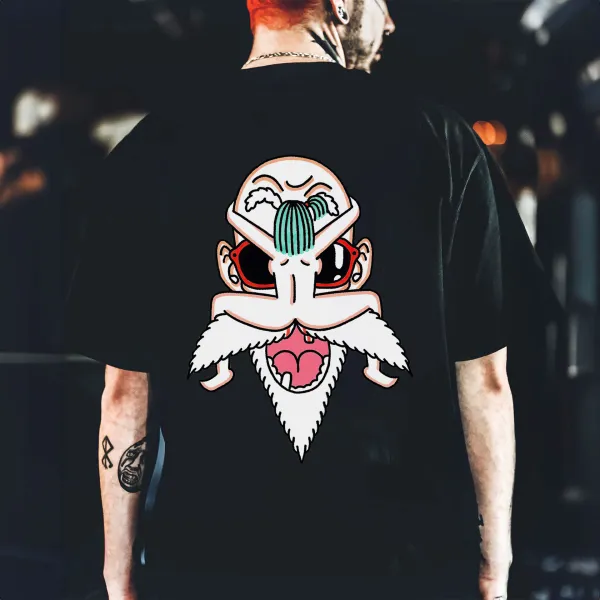Beard Ride Printed Men's T-shirt