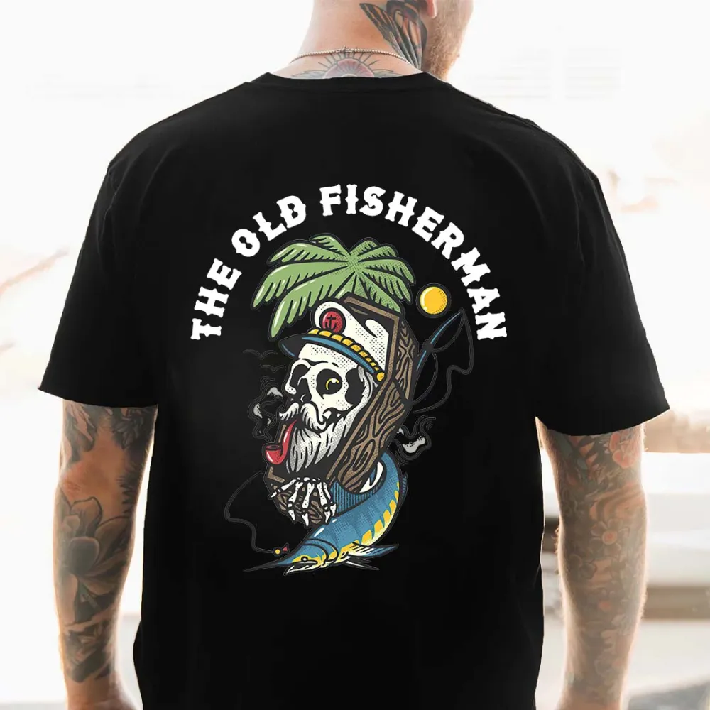 The Old Fishermen Printed Men's T-shirt