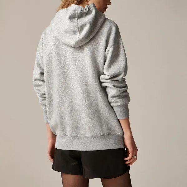 Relaxed heritage fleece hoodie