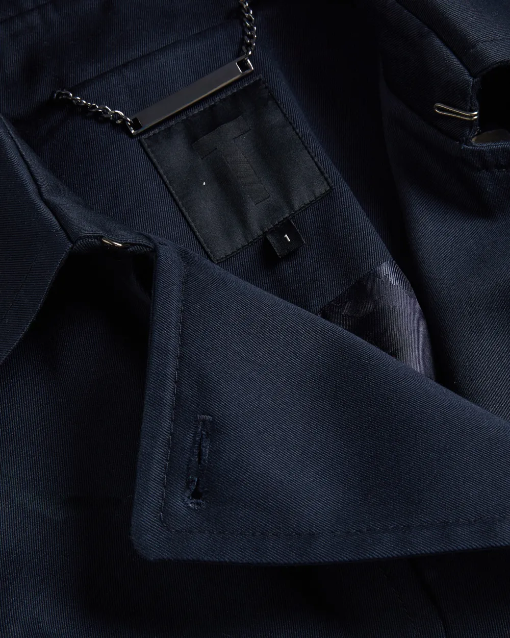 Robbii Showerproof Trench Coat Navy