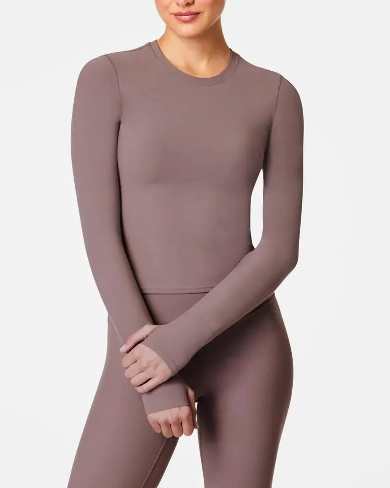 Plain Long Sleeve Top