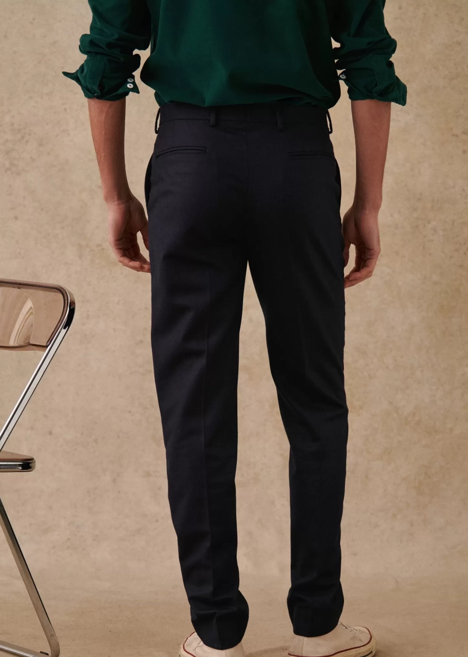 Carl Semi-Slim Fit Trousers