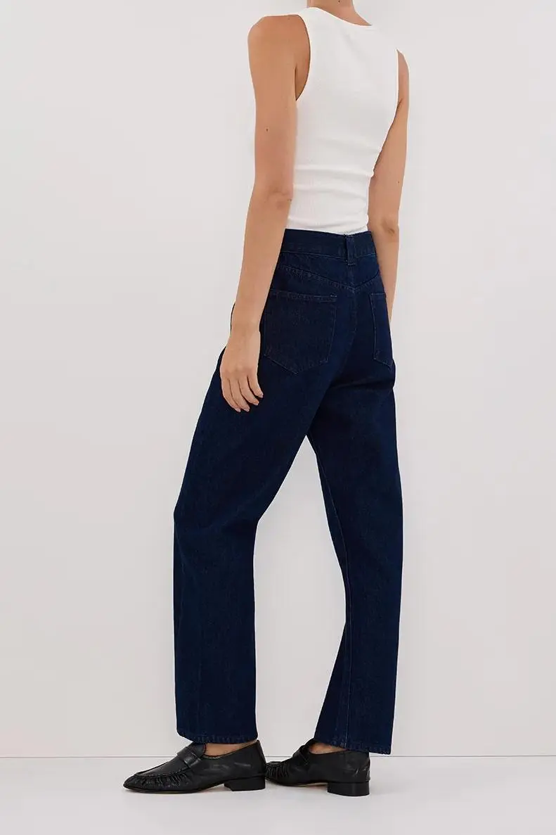 FINN INDIGO TWISTED SEAM JEAN